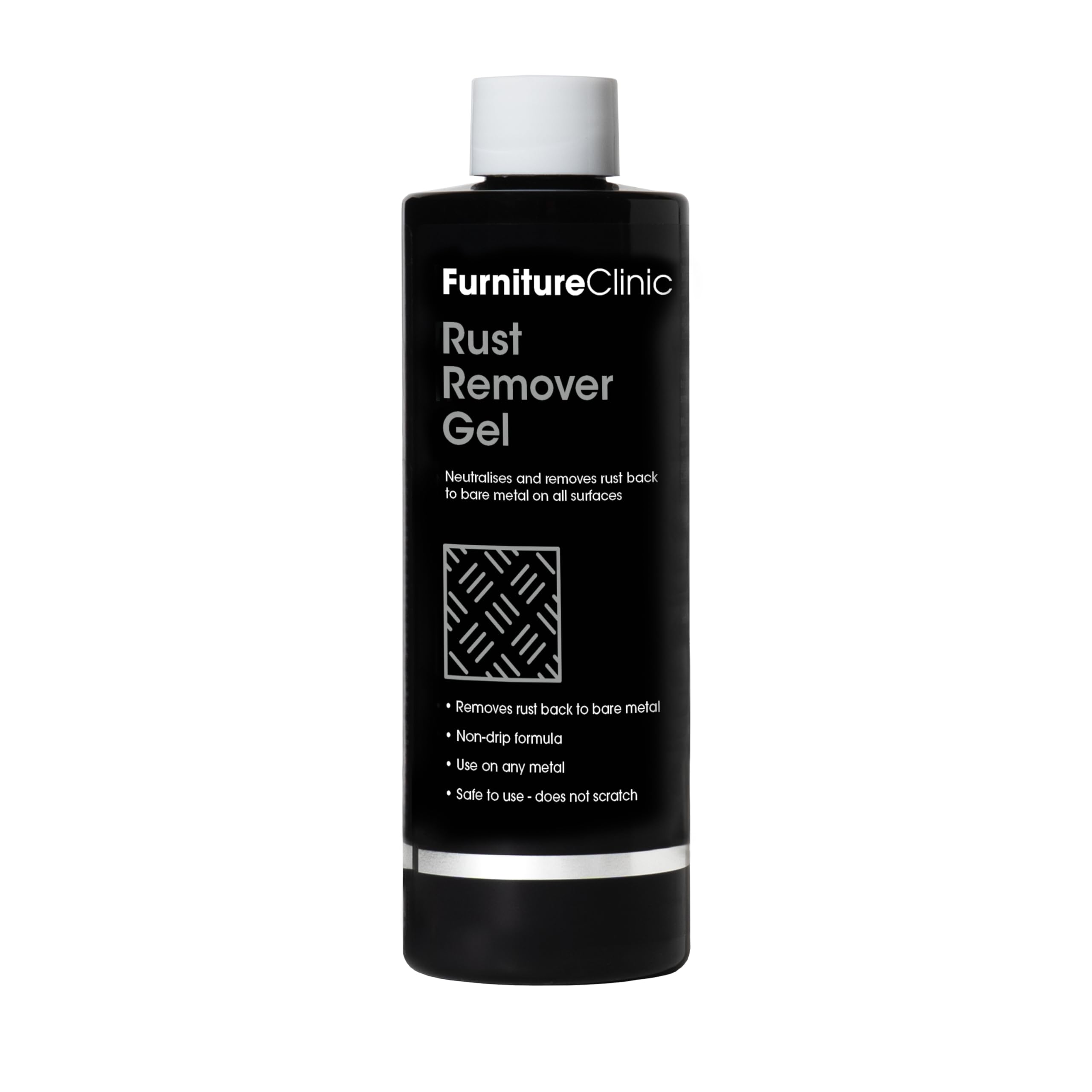 Furniture Clinic Rust Remover Gel for Metal - Fast Acting | Non-Drip Formula | 250ml