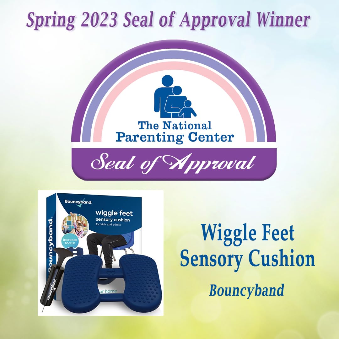 Bouncyband Wiggle Feet - Sensory Fidget Aid for Focus and Calm