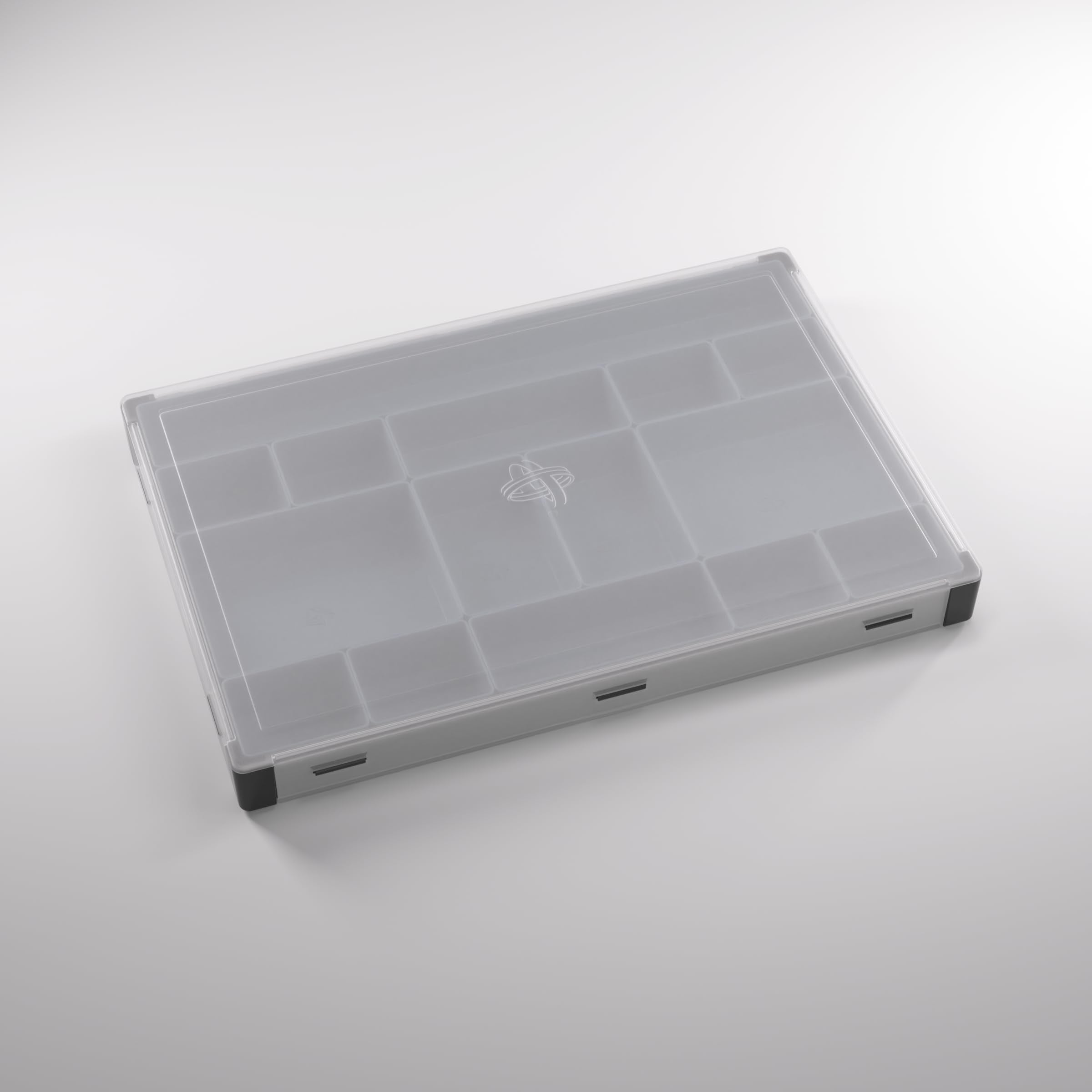 Gamegenic Token Silo XL Convertible (Black) - Stackable Token Box with 15 Removable Compartments