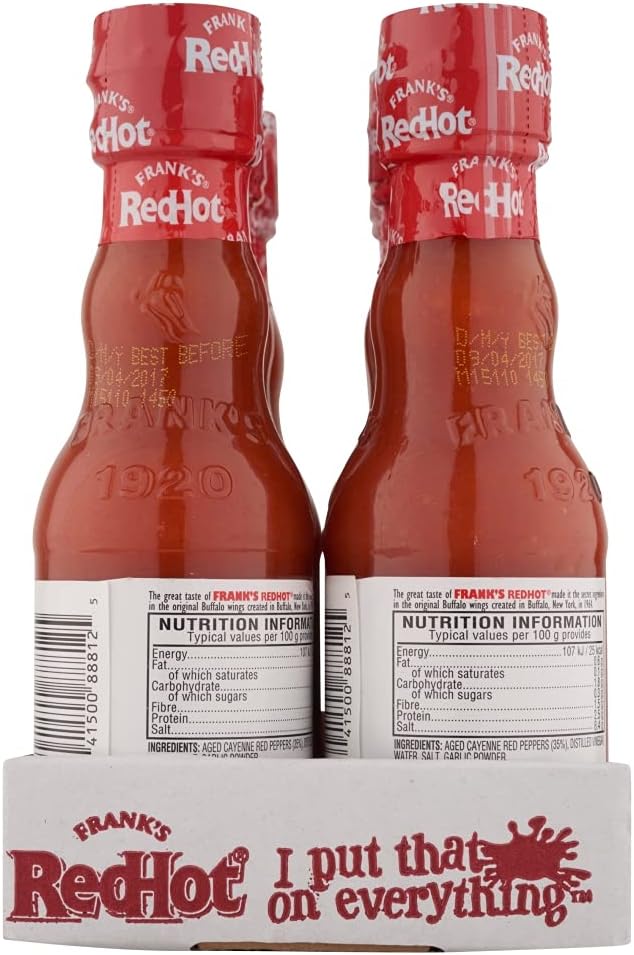 Frank's RedHot Original Cayenne-Pfeffersauce 148 ml | 6er-Pack 3