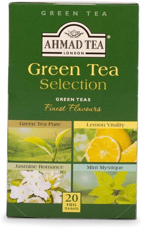 Ahmad Tea Twelve Teas Collection – 60 Teebeutel mit Schwarz-, Grün- und Früchtetees 3
