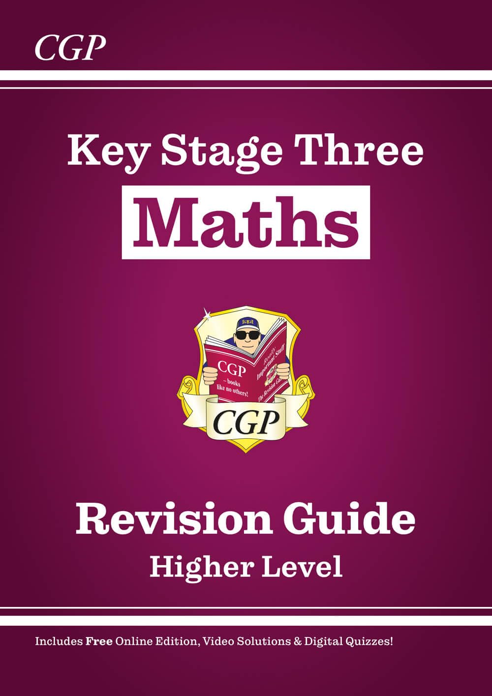 CGP KS3 Maths Study Guide - Higher | Paperback | Richard Parsons | 2023 1