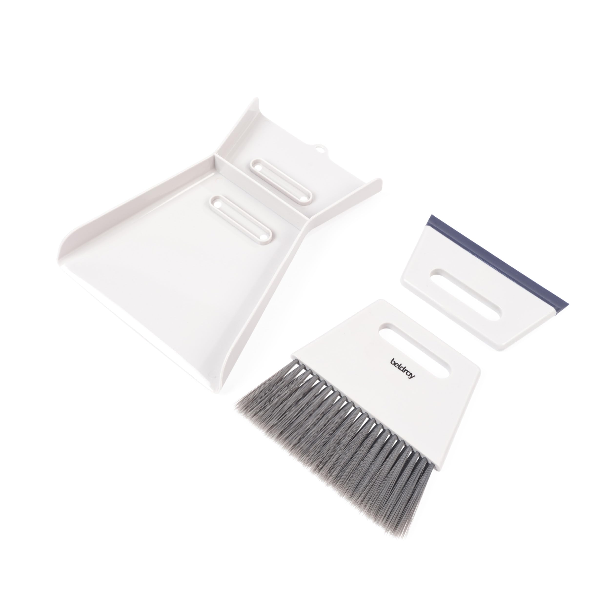 Beldray Deep Clean 2 in 1 Worktop Dustpan & Brush Set – Grey 3