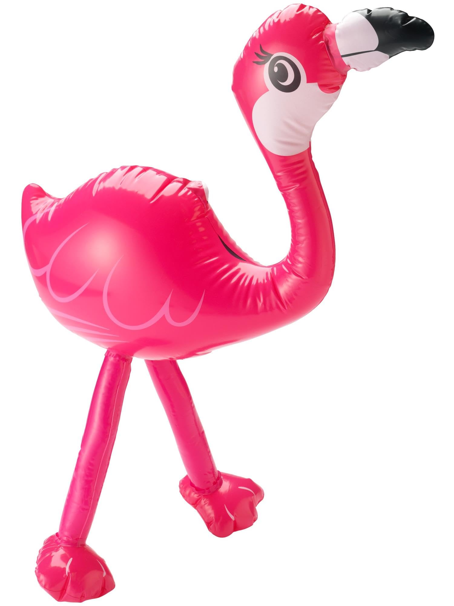 Smiffys Inflatable Flamingo - Hot Pink Party Accessory