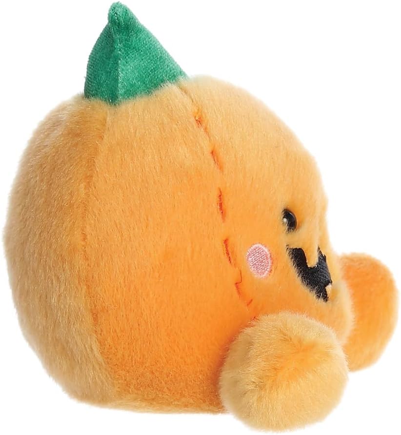 Palm Pals Carver Jack O'Lantern - Soft Plush Toy for Babies & Kids