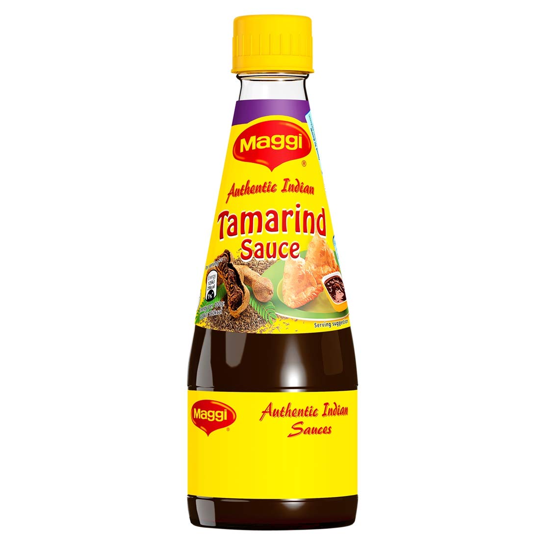 MAGGI Authentic Indian Tamarind Sauce - Tangy & Spicy Flavor | Free from Artificial Colours | 425g
