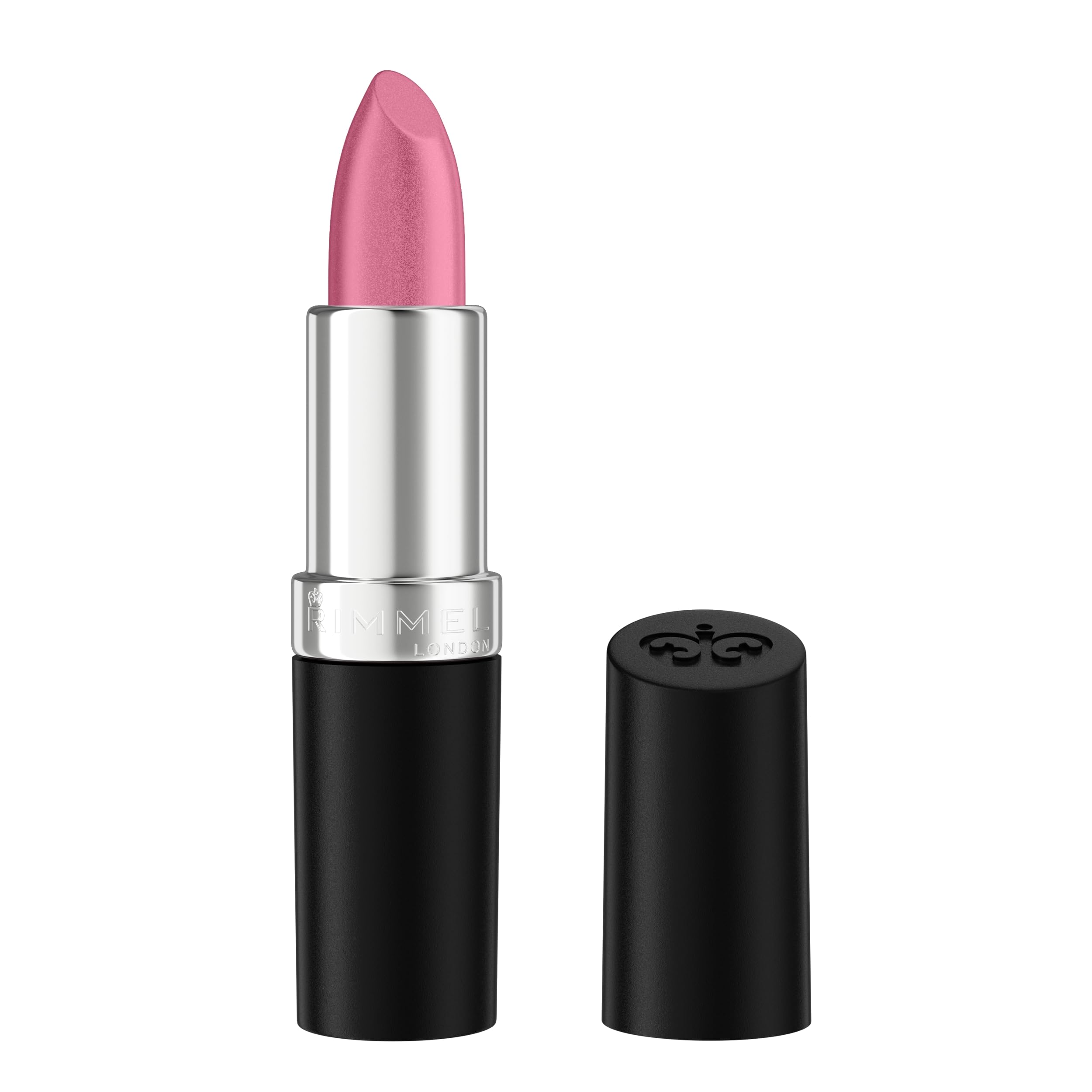 Rimmel Lasting Finish Lipstick 300 Pinch Me Pink - Creamy Satin Finish Long-Lasting Vegan Formula