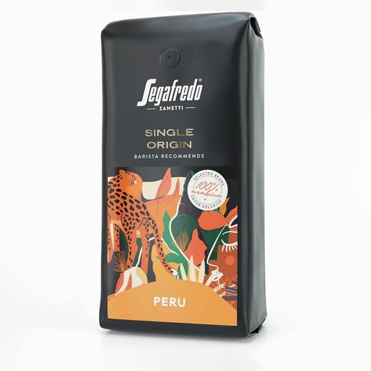 Segafredo Zanetti Single Origin Perù 100% Arabica Coffee Beans - 1kg Whole Bean