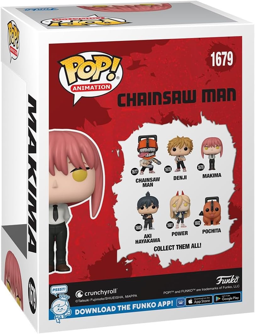 Funko Pop! Animation: Chainsaw Man - Makima Vinyl Figure 80321 3
