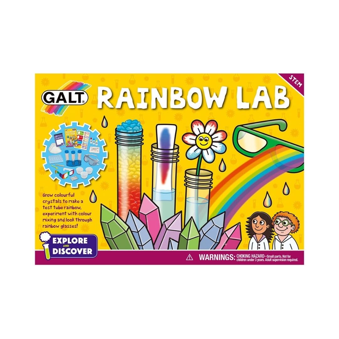 Galt Toys Rainbow Lab Science Kit – MINT-Experimente für Kinder im Alter von 5–10 Jahren 10