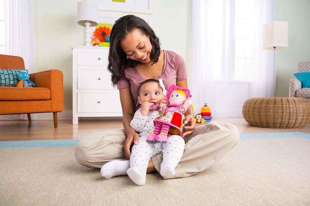 LAMAZE My Friend Emily Clip-On Pram & Pushchair Toy | Sensory Stimulation | 0-6 Months 2