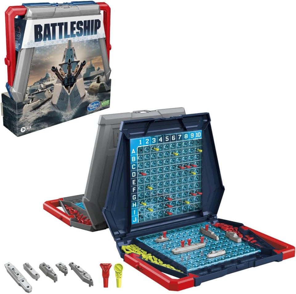 Hasbro Gaming Battleship Classic Board Game Strategy Game
