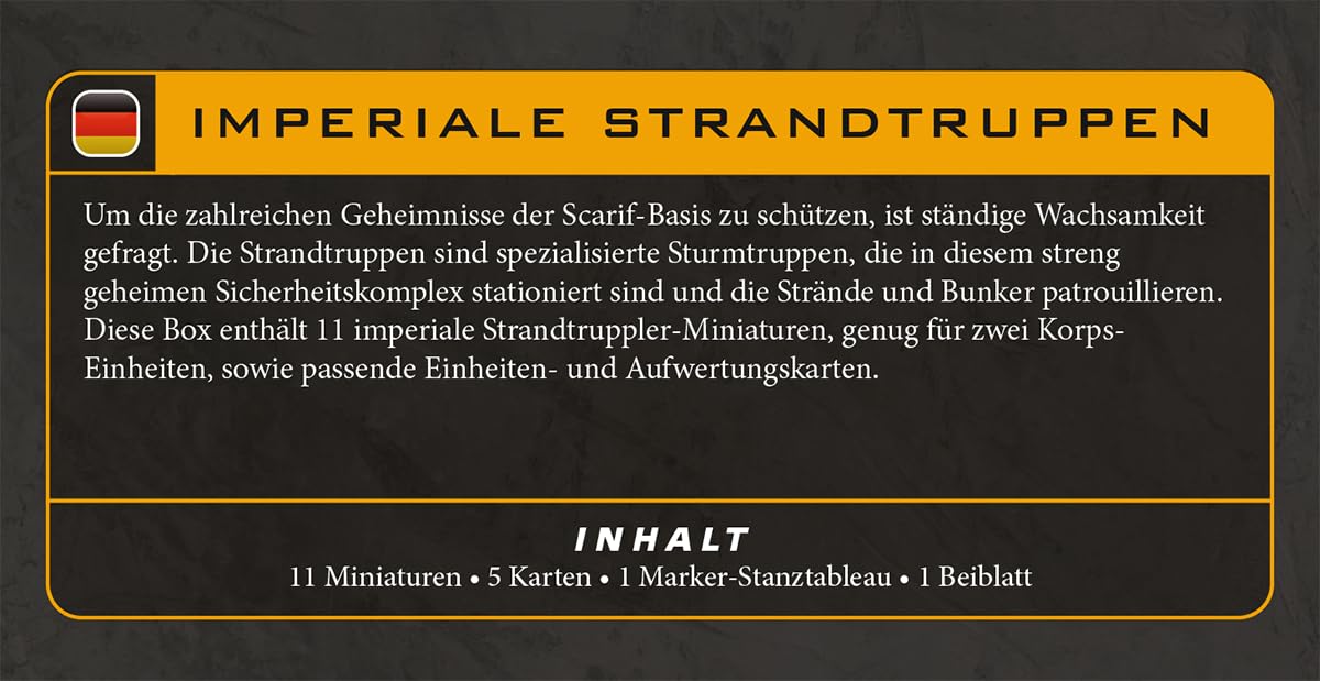 Asmodee Star Wars: Legion - Imperial Shoretroopers Miniatures Game Expansion | 11 Miniatures | 2 Players