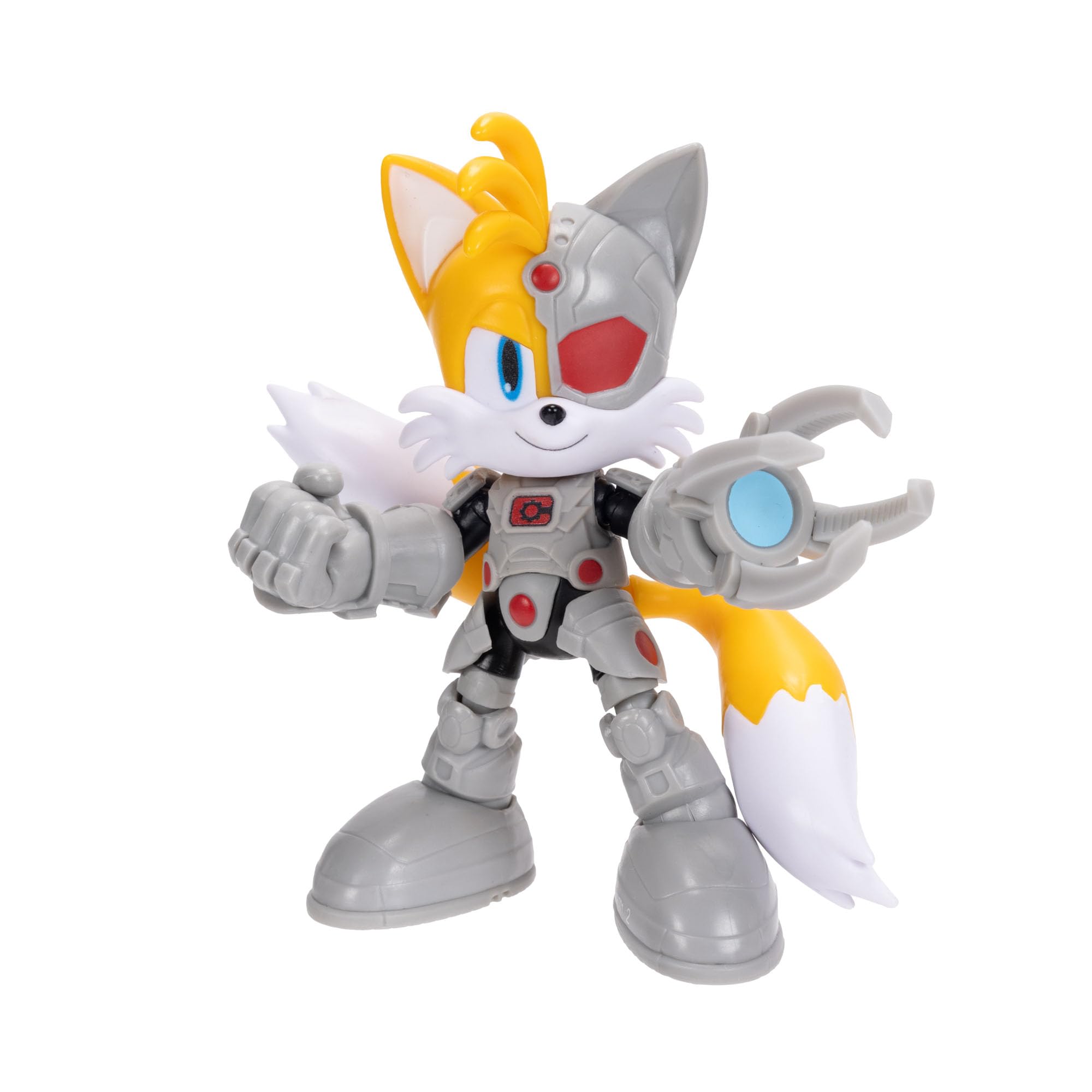 Sonic The Hedgehog DC x Sonic Tails as Cyborg Action Figure - 5' / 13cm | Highly Articulated 2