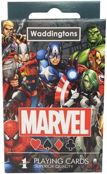 Waddingtons Marvel Universe No. 1 Playing Cards