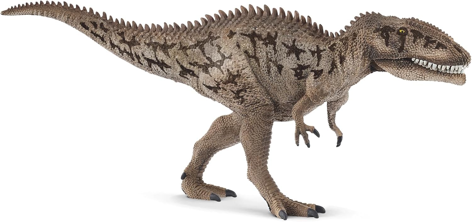 Schleich 15048 Carcharodontosaurus Dinosaur Figurine - Realistic Prehistoric Play Figure for Ages 3+ 8