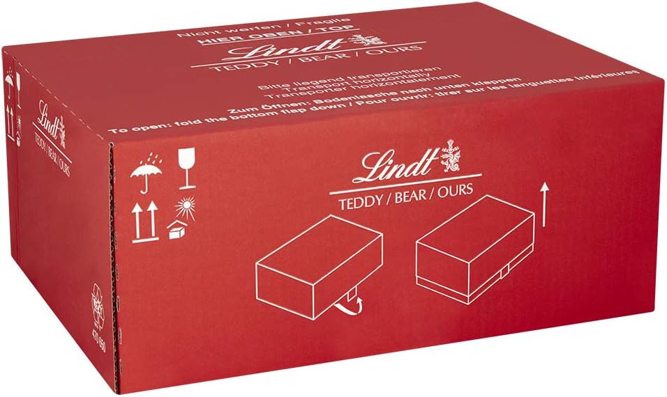 Lindt - Teddy with Christmas Jumper Hollow Chocolate Figure (200 g) 8