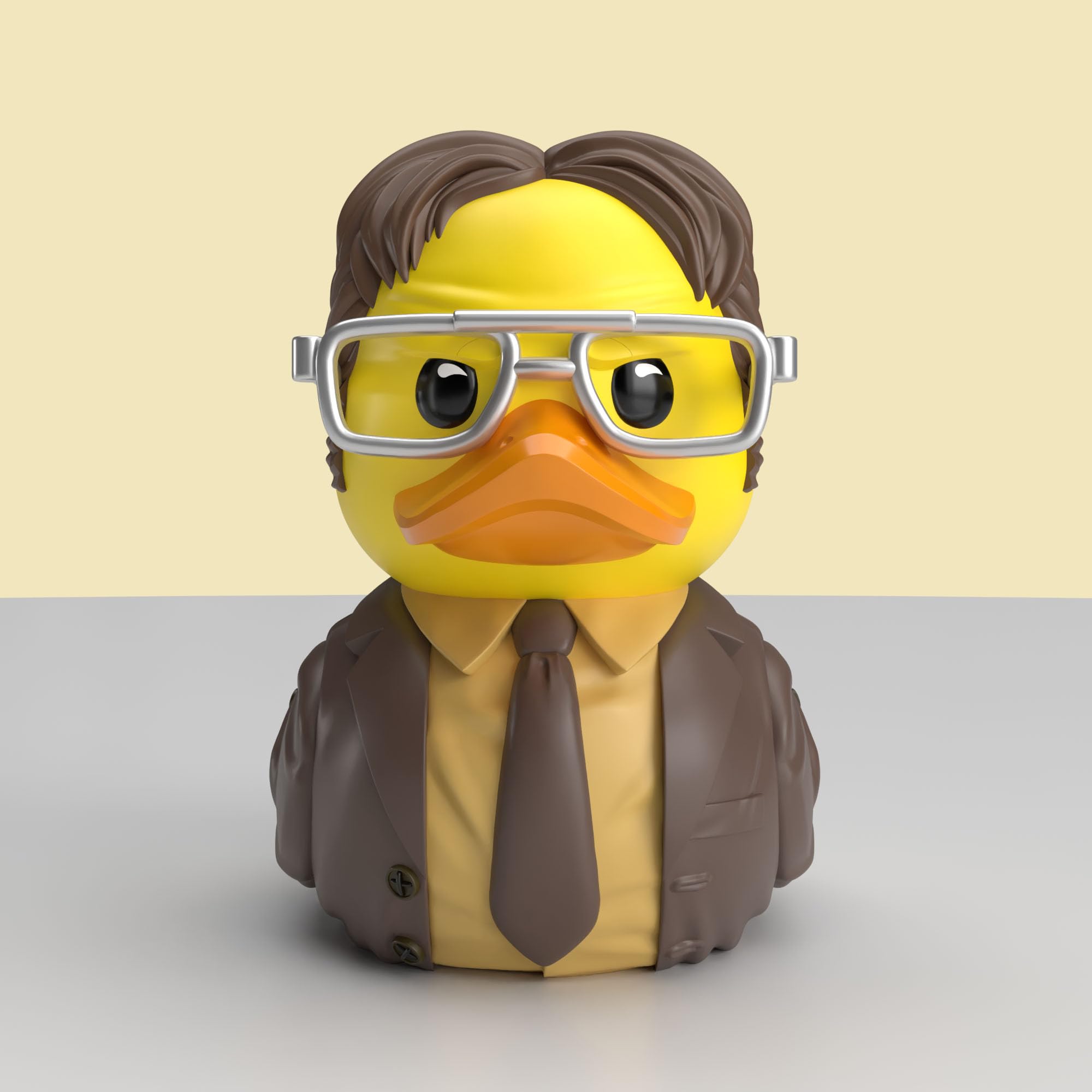 TUBBZ Mini: The Office - Dwight Schrute Cosplaying Rubber Duck Vinyl Figure 4