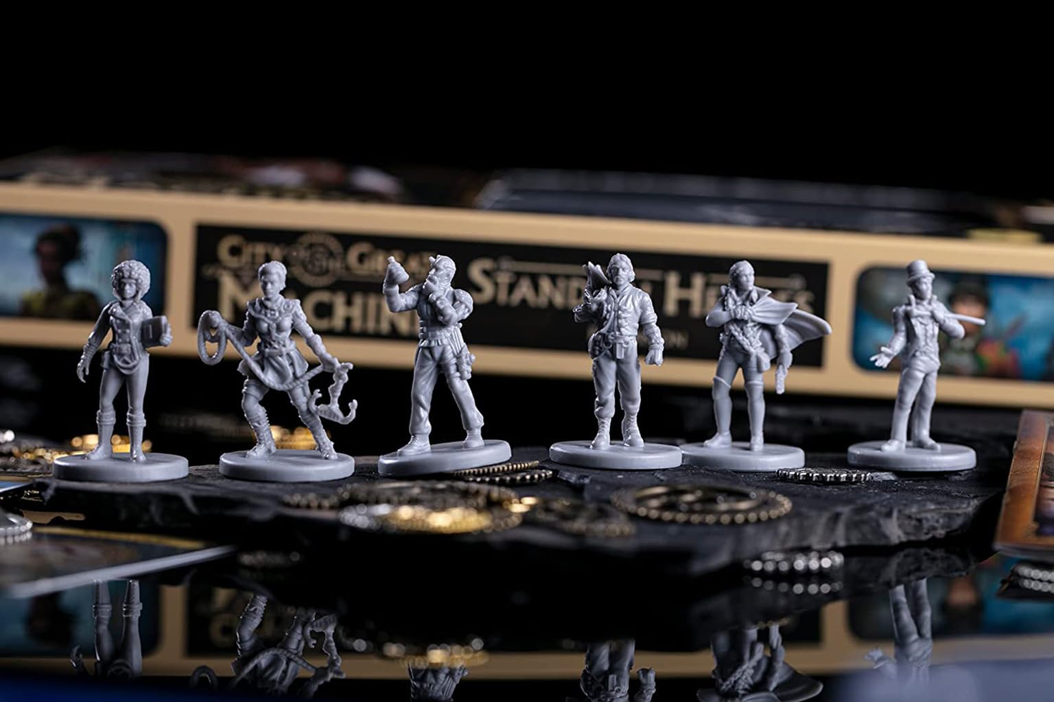 CrowD Games City of the Great Machine: Stand-In Heroes Board Game Expansion 4