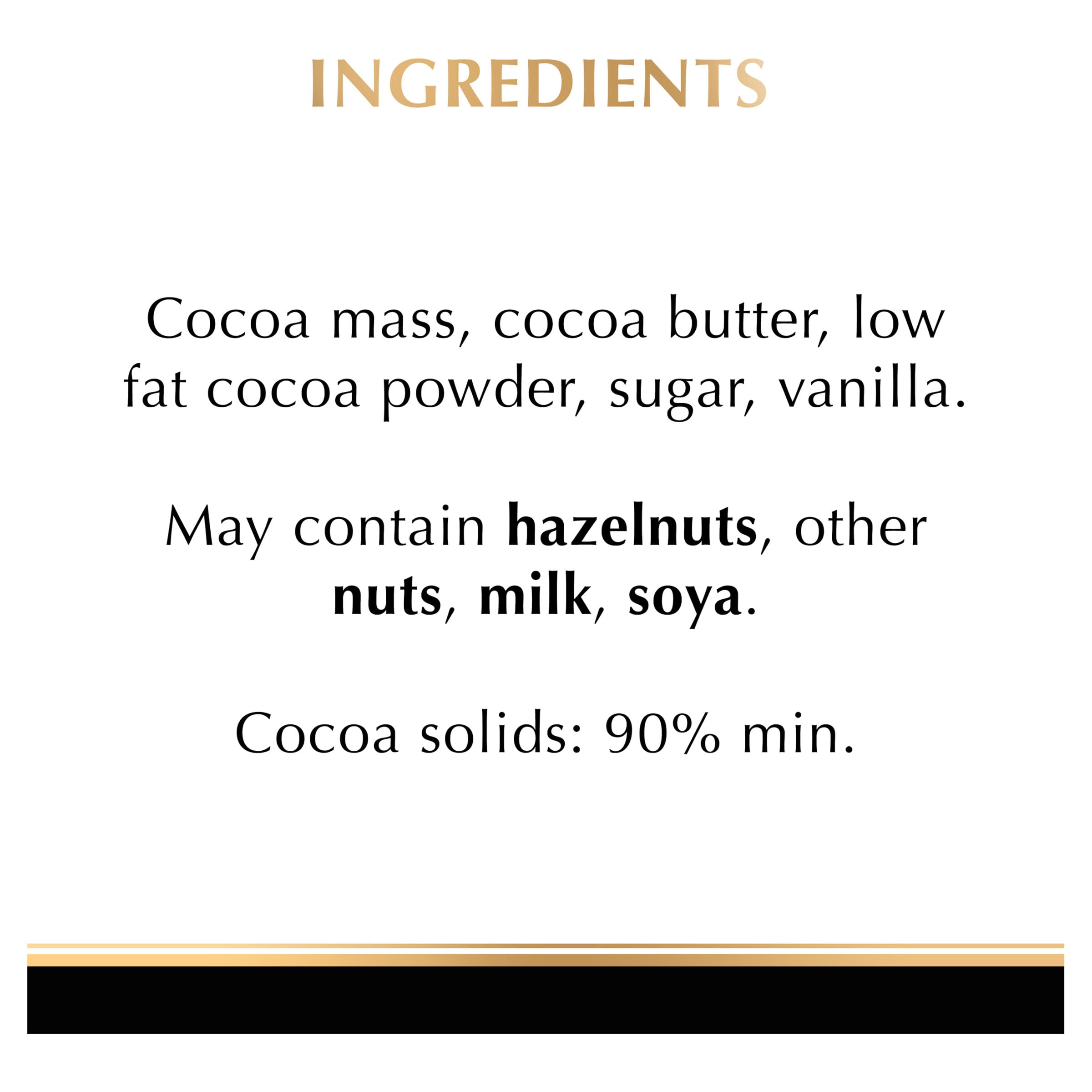 Lindt Excellence Supreme Dark 90% Kakao Schokoladentafel 100g 3