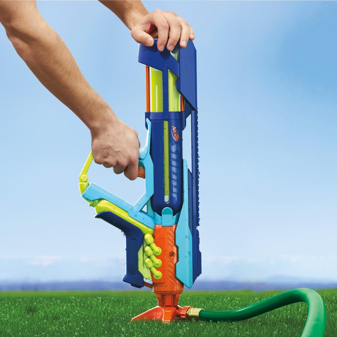 Super Soaker Nerf Power Drench XL Water Blaster | XL Tank | Ages 8+ | Rot Color 3