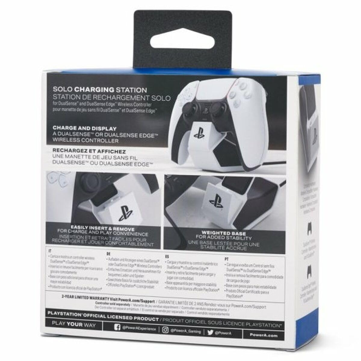 PowerA Single Charging Station for PS5 DualSense Wireless Controllers 9