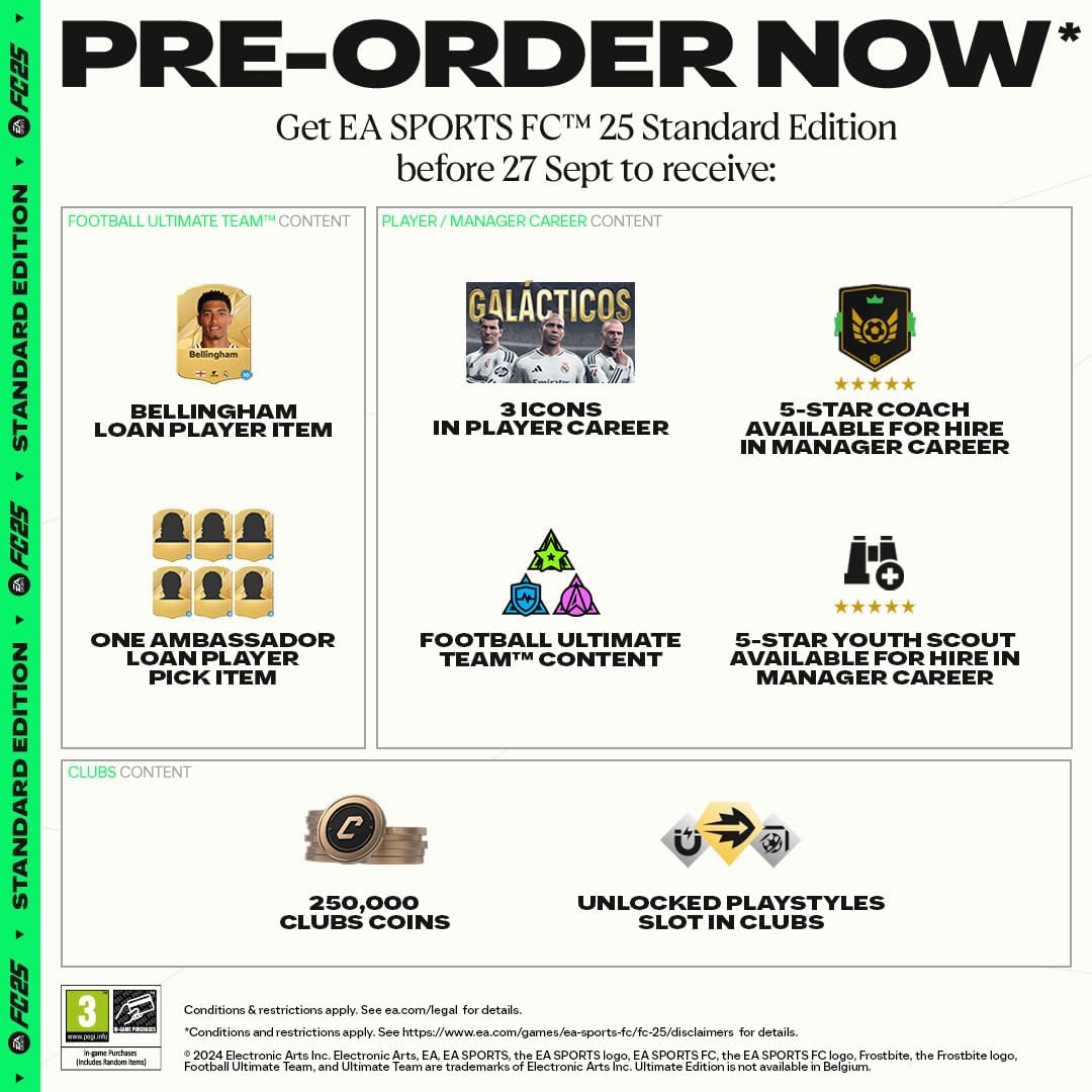 EA SPORTS FC 25 Standard Edition – Xbox Series X|S / Xbox One 3