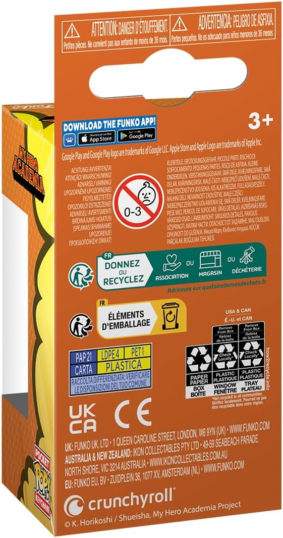 Funko Pop! Keychain: My Hero Academia - Himiko Toga with Face Cover Vinyl Figure