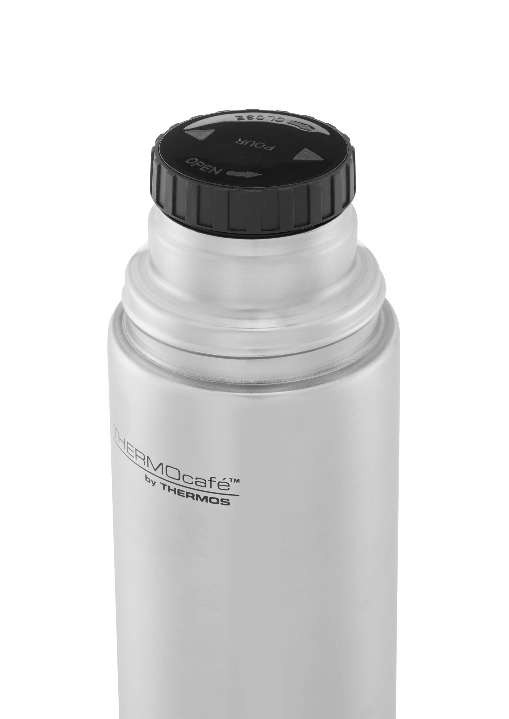 Thermos Stainless Steel Flask, 1.0 L - Double Wall Vacuum Insulated Thermos 3