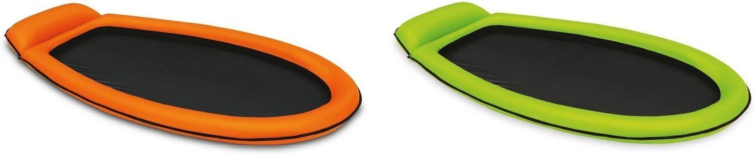Intex Mesh Lounge Mat - 178x94 cm with Built-In Pillow and Dual Air Chambers 6