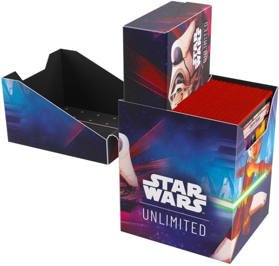 Gamegenic Star Wars Unlimited Soft Crate - Deck Box with Token Storage for Ahsoka Tano & General Grievous 3