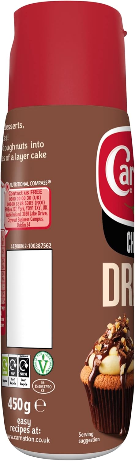 Carnation Drizzle Schokoladensauce 450g 4