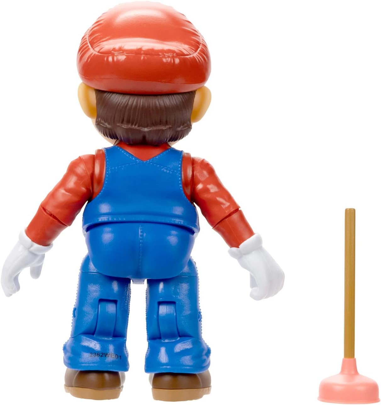 The Super Mario Bros. Movie - 5" Mario Action Figure with Plunger Accessory 3