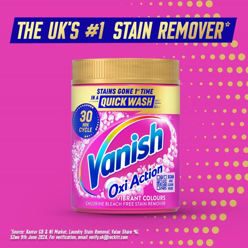 Vanish - Oxi Advance Laundry Booster Powder 470g 9