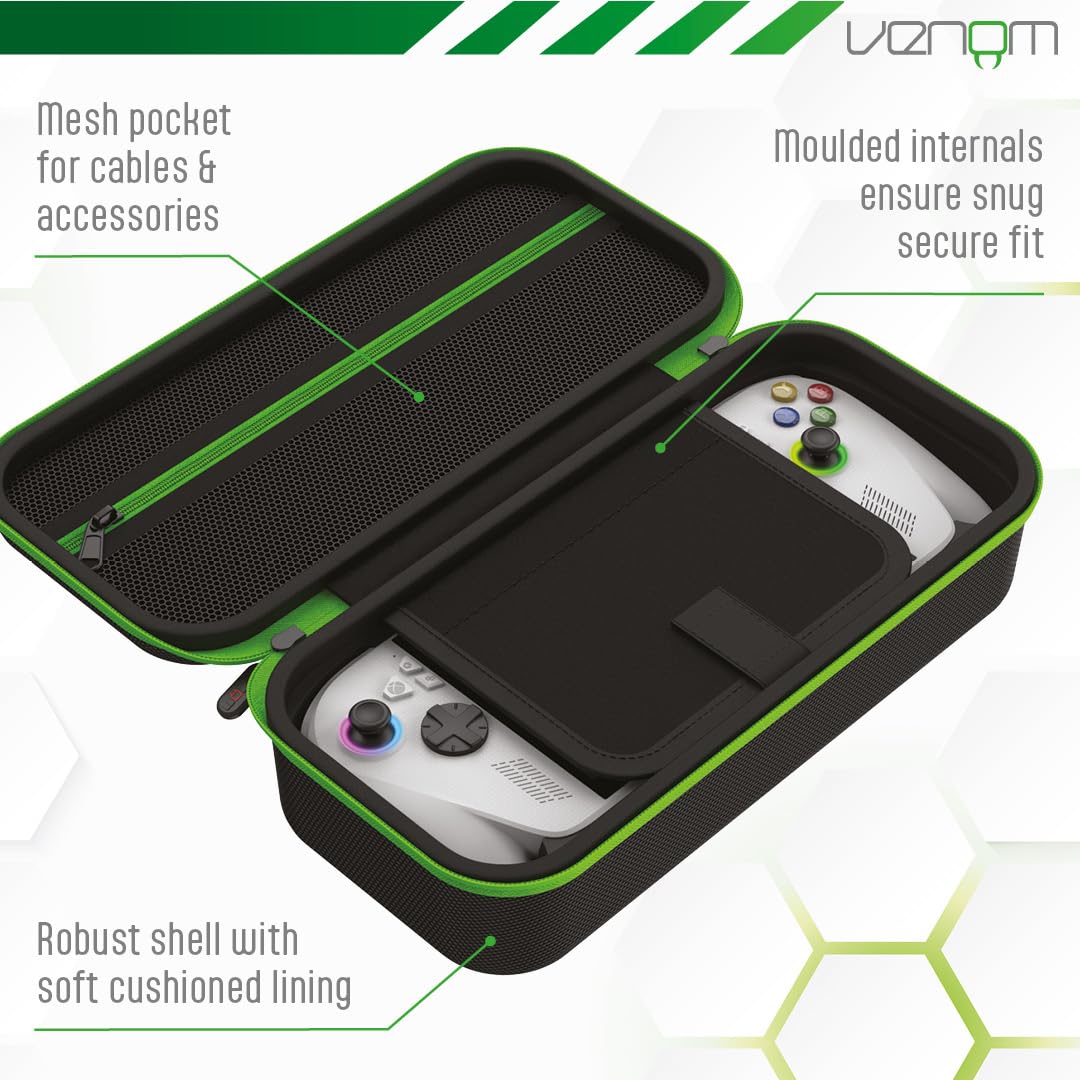 Venom Carry Case and Screen Protector Starter Kit for ASUS ROG Xbox Ally & Ally X 4