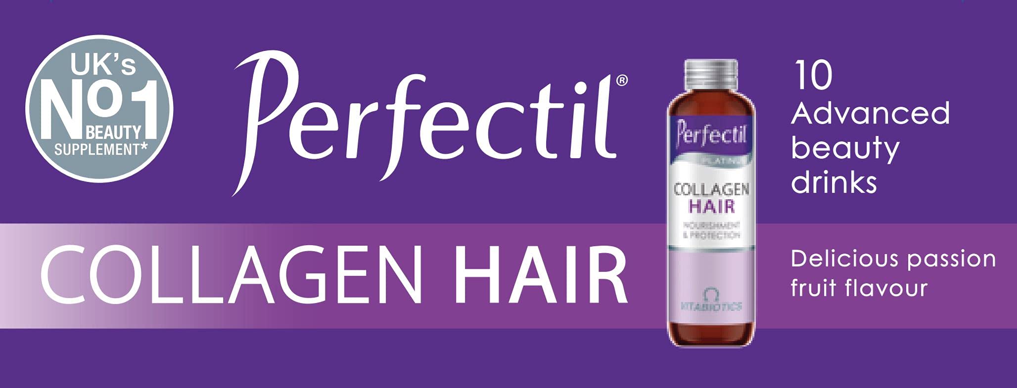 Perfectil Platinum Collagen Drink for Hair - 10 x 50 ml Vials 5