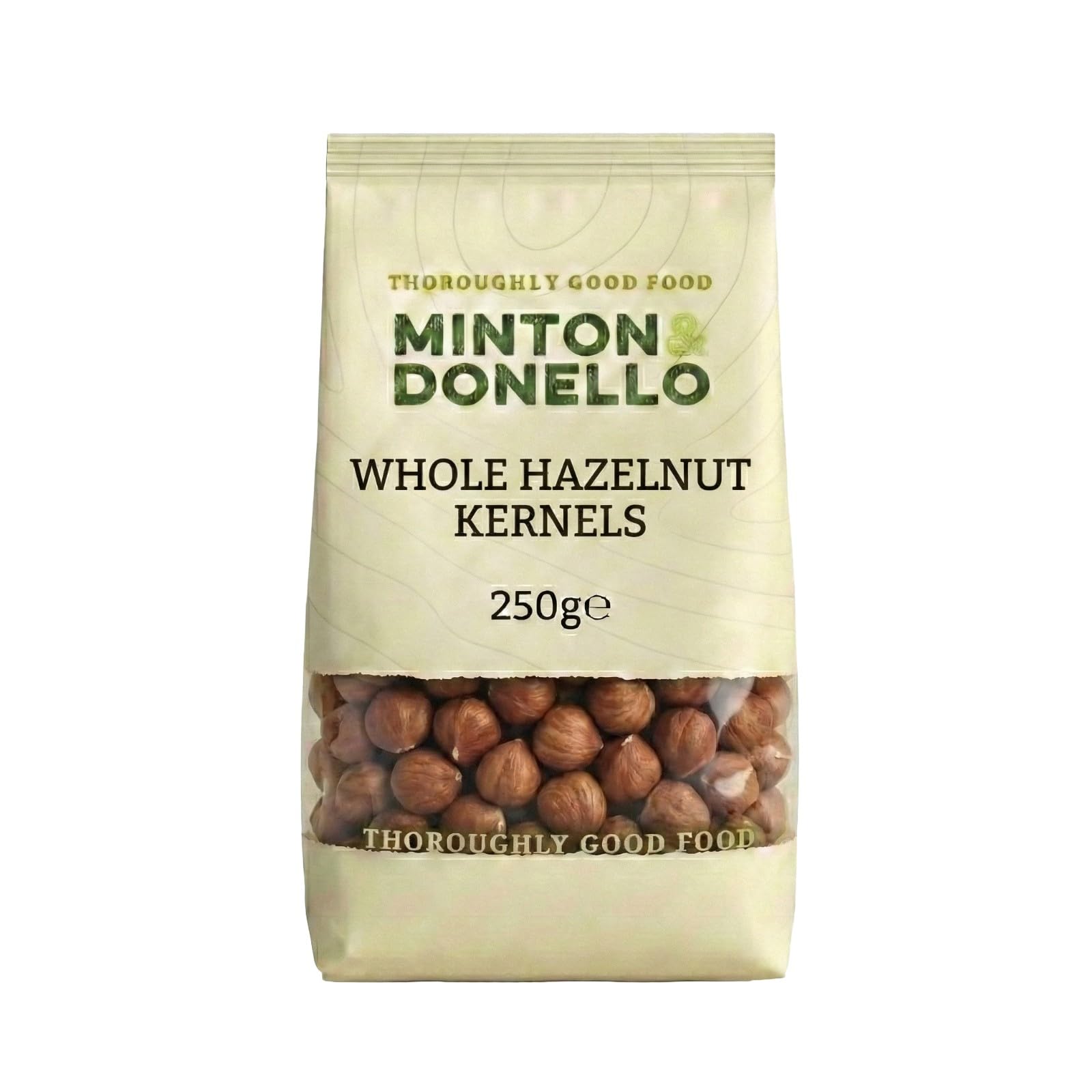 Minton & Donello Organic Hazelnut Whole Kernels - Raw, Protein Rich | 250g