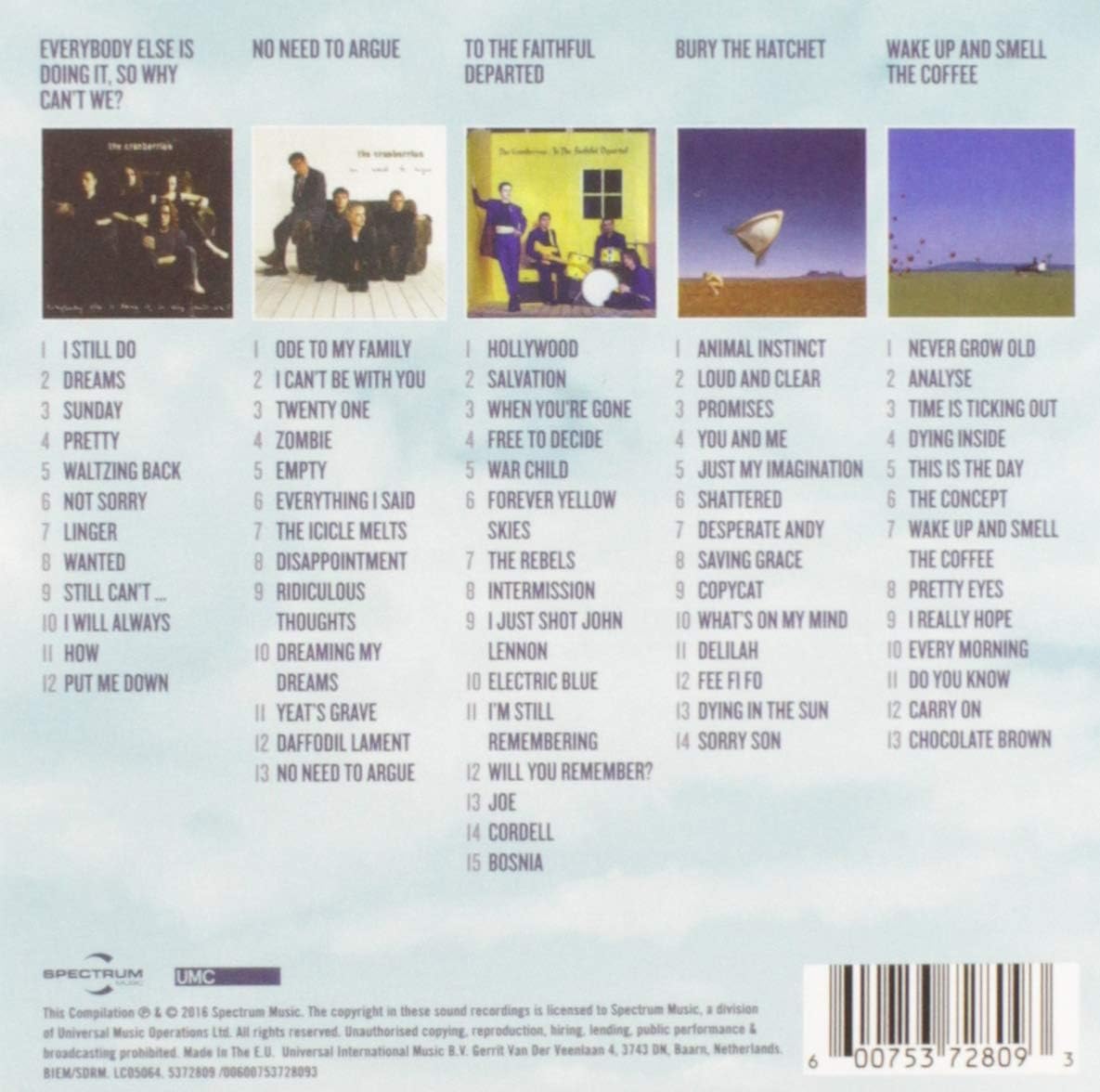 The Cranberries - 5 Classic Albums [Audio CD]