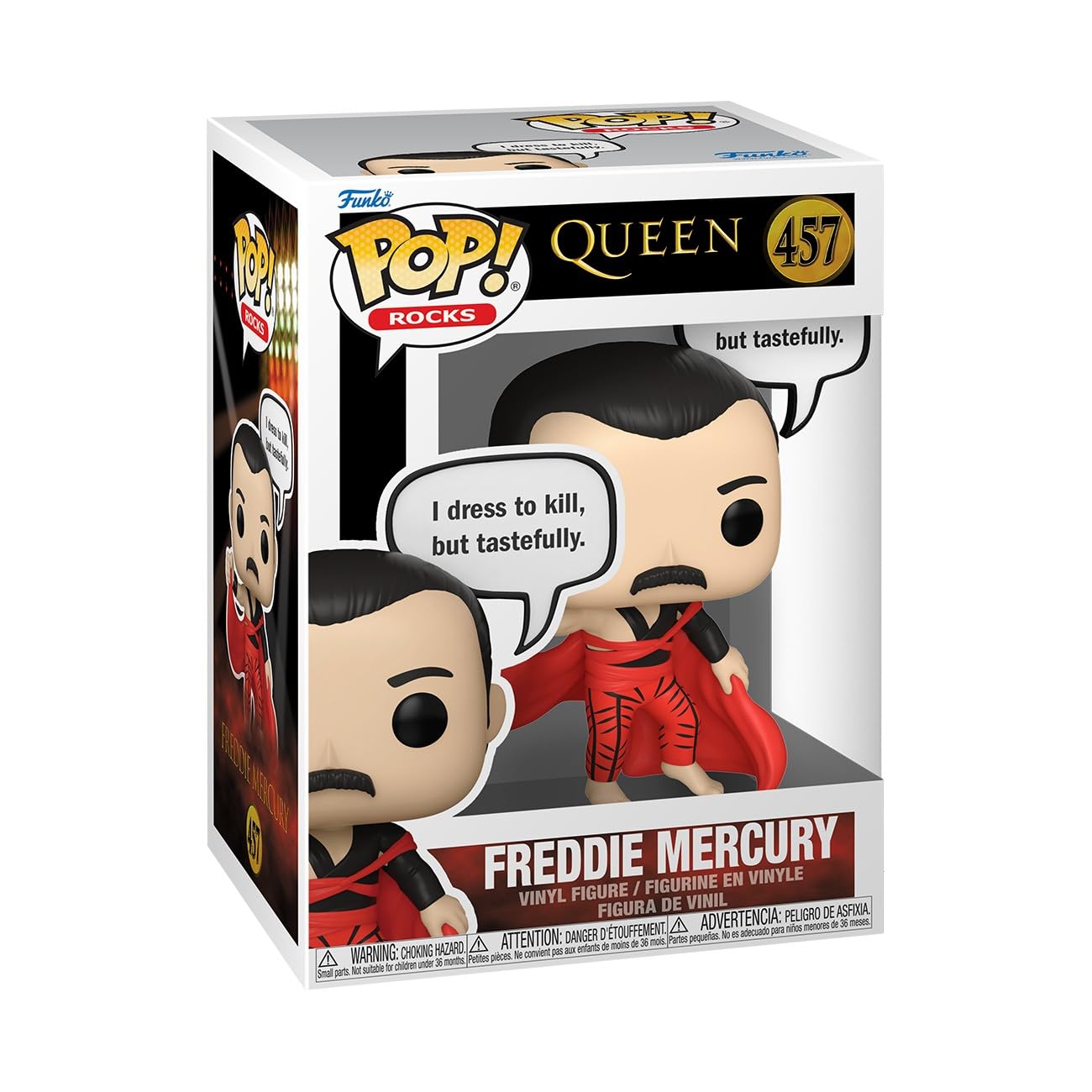Funko Pop! Sayings: Freddie Mercury - Queen Vinyl Figure 9