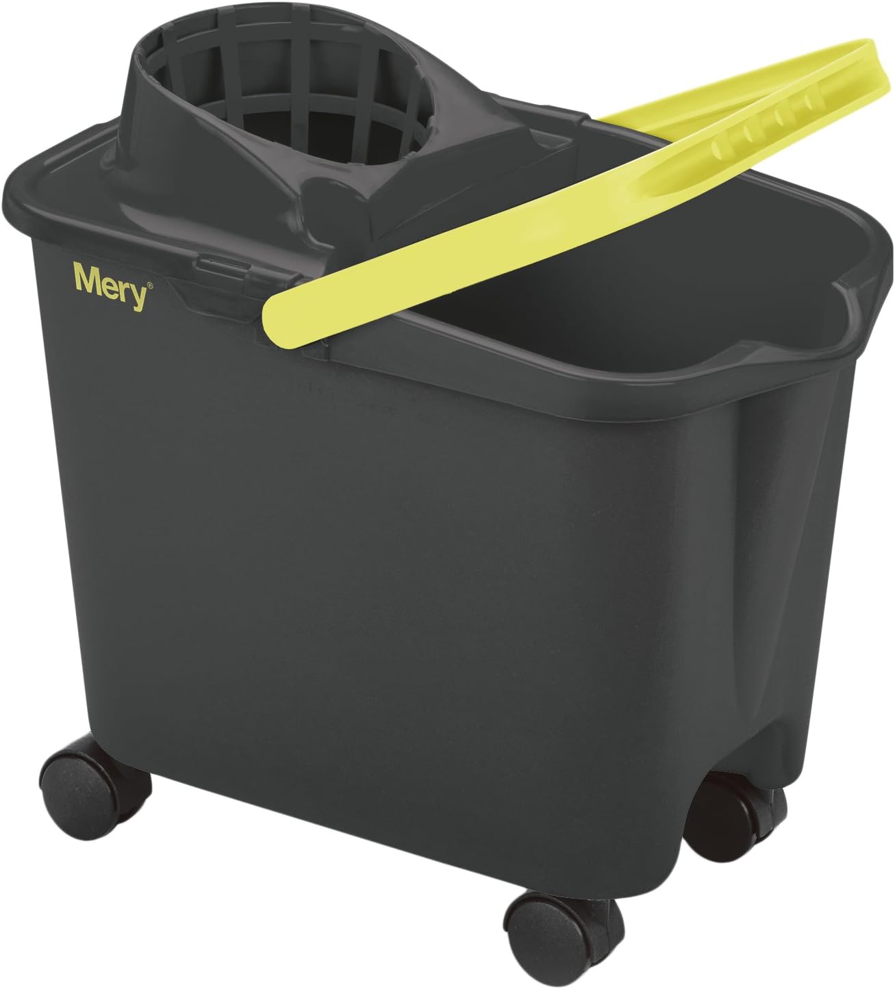 Mery - Mop Bucket with Swivel Wheels and Wide Drainer | Model 0325.32