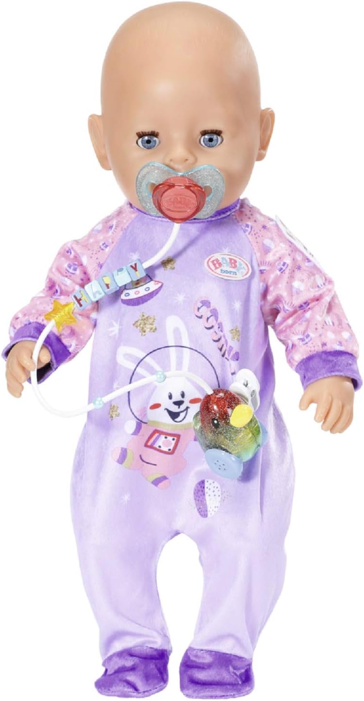 BABY Born 830017 Interactive Magic Dummy - Light-Up & Sound Pacifier for 43cm Dolls