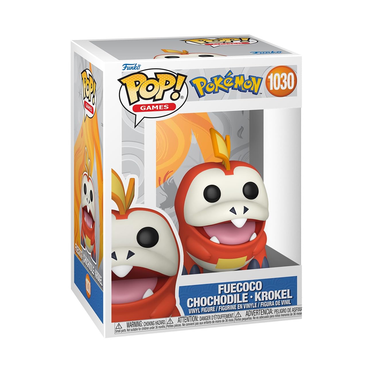 Funko Pokemon Fuecoco Chibi Character Figure - 3.75 Inch Vinyl Collectible