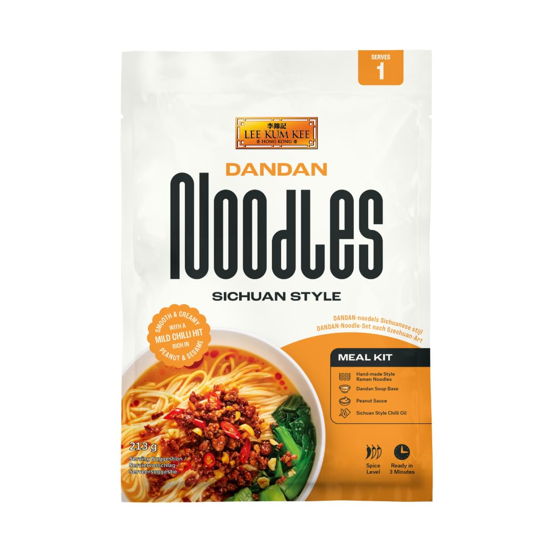 Lee Kum Kee Dan Dan Noodle Kit - Sichuan Style Ramen | 213g Single Serve 1