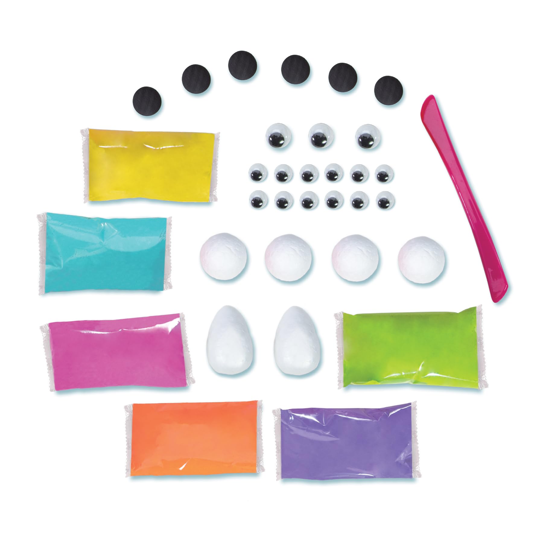 Galt Monster Magnets Kids Craft Set - Make 6 Magnets | Air-Drying Clay | Ages 6+