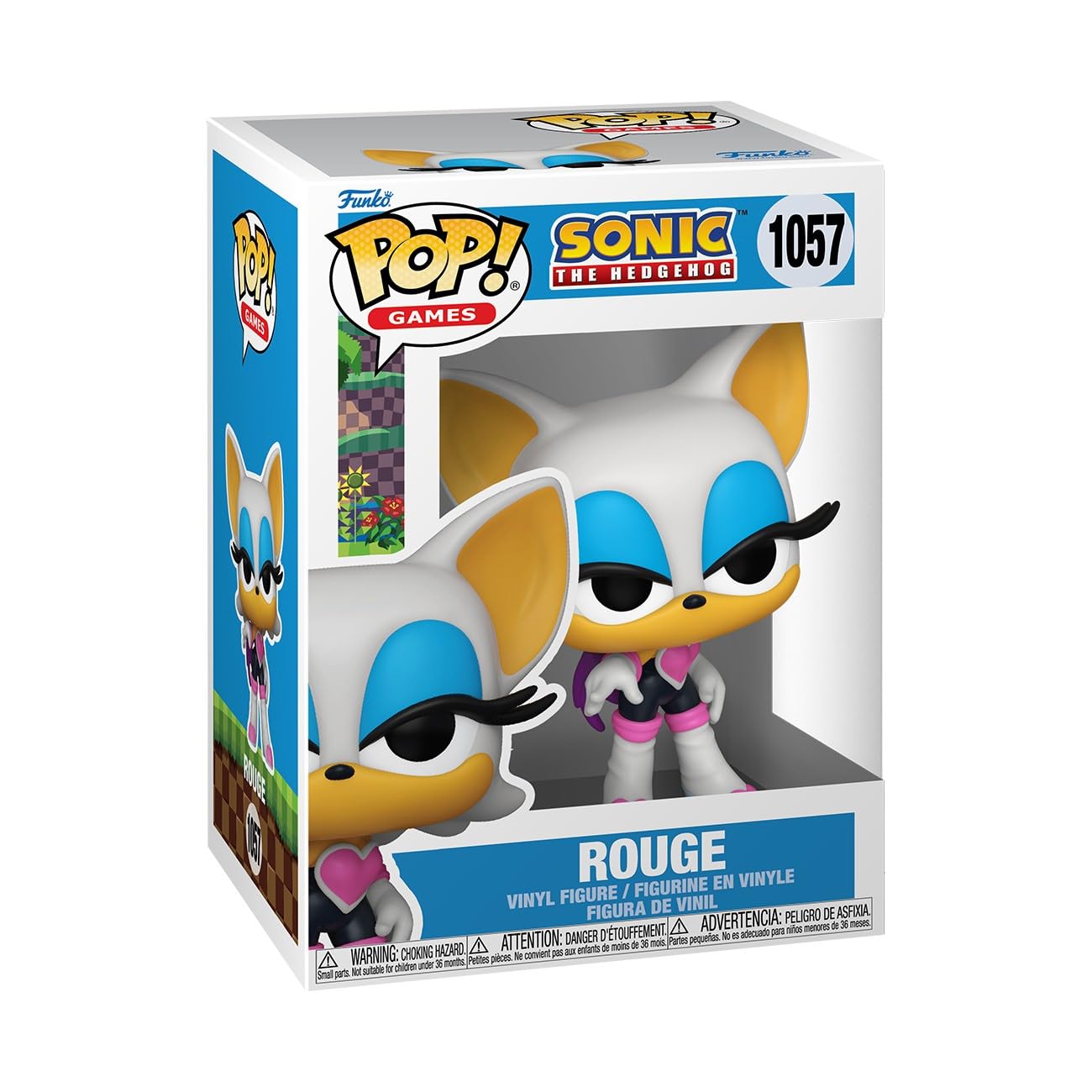Funko Pop! Games: Sonic - Rouge the Bat Vinyl Figure (83852) 8