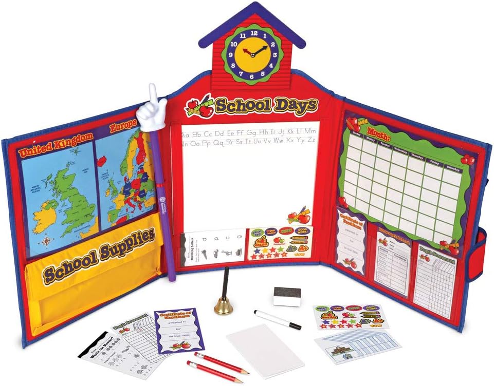 Learning Resources Pretend & Play Original School Set (UK Version) - Educational Role Play Toy for Ages 3-7