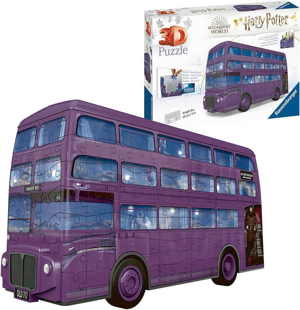 Ravensburger Harry Potter Knight Bus 3D Jigsaw Puzzle - 216 Pieces 3