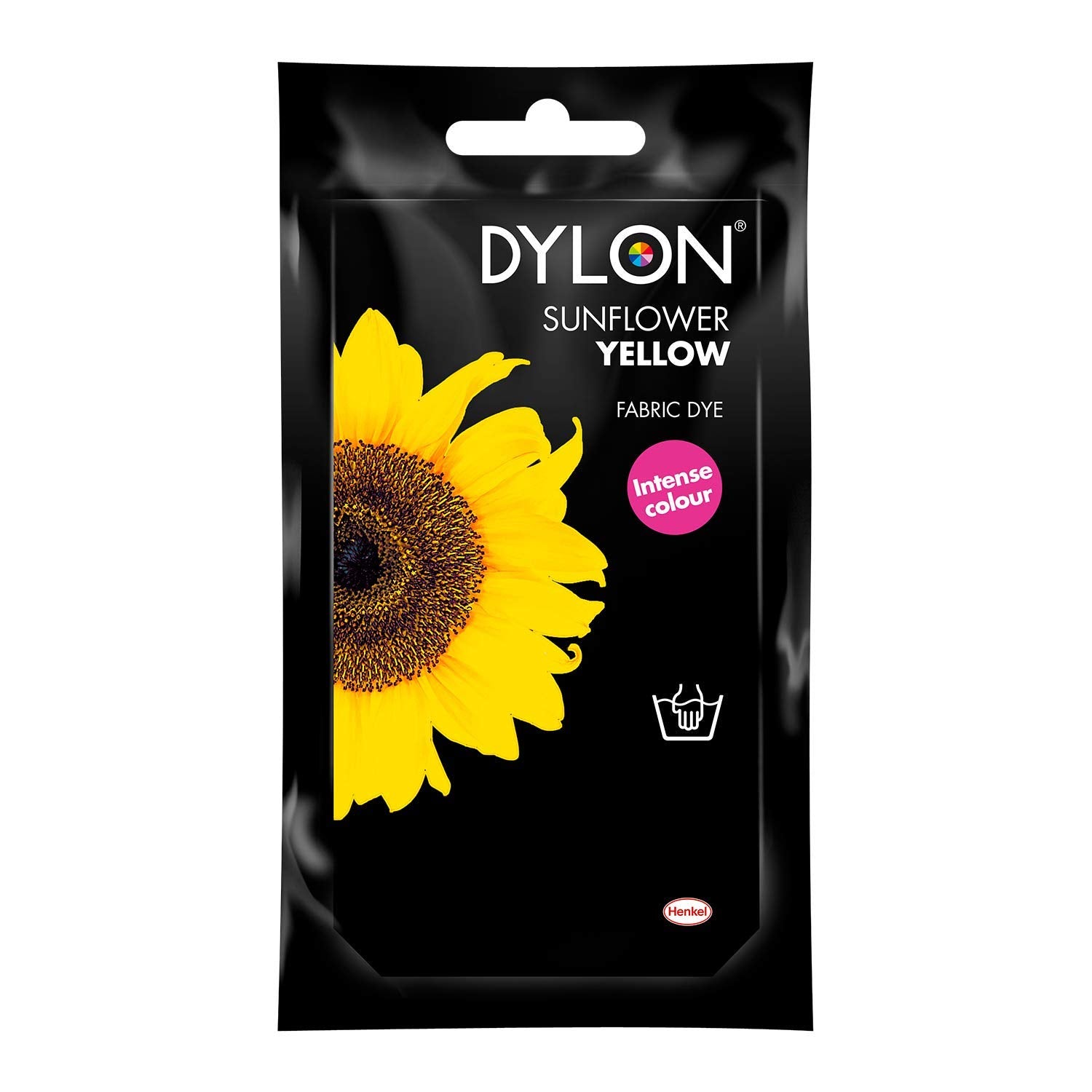 Dylon Hand Dye Sachet - Sunflower Yellow Fabric Dye for Wool, Silk, Cotton & Viscose | 50 g