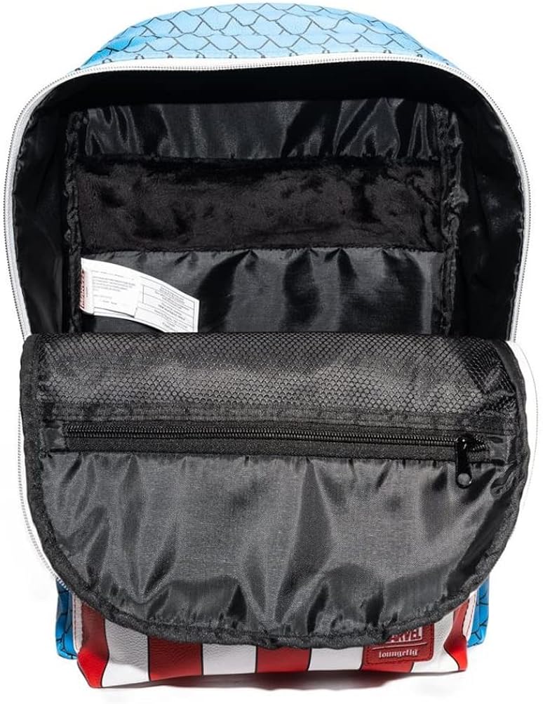 Loungefly Captain America Mini Backpack with Exclusive Pin 11