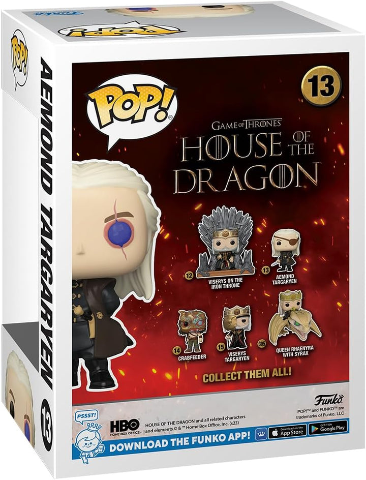 Funko Pop! TV House of the Dragon - Aemond Targaryen Vinyl Figure (76471)